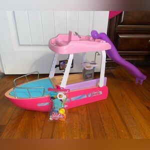 Barbie boat